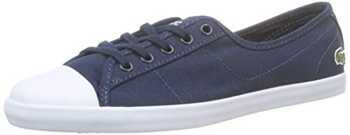 Lacoste Ziane BL 2 CFA, Zapatillas Mujer, Azul (Navy/White), 37 EU