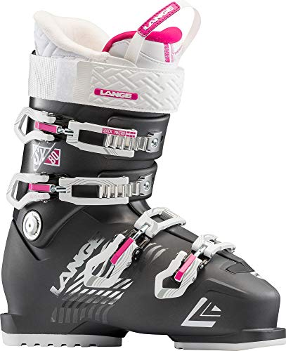 LANGE SX 80 Botas de Esquí, Mujer, Anthracite/Magenta, 24