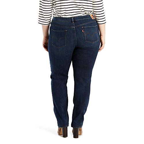 Levi's 414 Classic - Vaqueros Rectos para Mujer, Talla Grande Maro de Cardo 50 ES/Regular