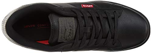 Levi's Declan Millstone 2 Tone, Zapatillas Hombre, Negro (B Black 60), 42 EU