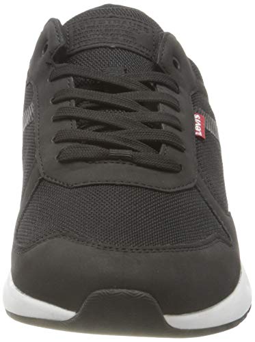 LEVIS FOOTWEAR AND ACCESORIAS Farmington, zapatillas de hombre, negro, 44