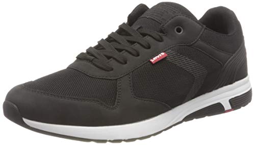 LEVIS FOOTWEAR AND ACCESORIAS Farmington, zapatillas de hombre, negro, 44