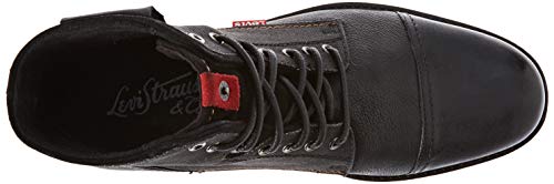 Levi's Fowler, Botas Slouch para Hombre, Negro (R Black 59), 45 EU