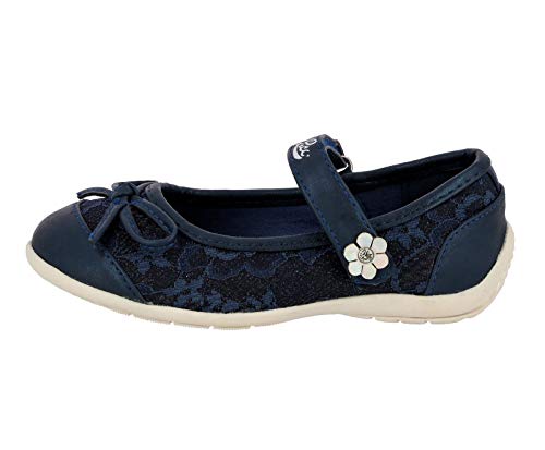 Lico Arabella V, Bailarinas para Niñas, Azul (Marine Marine), 28 EU