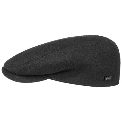 Lipodo Gorra Gatsby Sport Negro 57 cm | Gorra de Corte Plano para Mujeres y Hombres | Gorra Tipo Boina | Gorra Deportiva para Entretiempo e Invierno