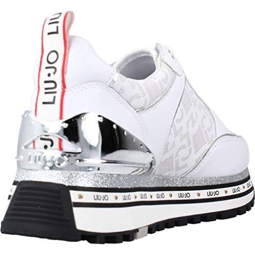 LIU JO Maxi Wonder 19 Sneaker Running Logo White BA1061PX136