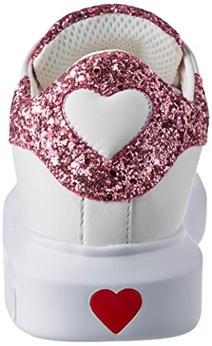 Love Moschino Ja15654g0bj6260a, Zapatillas de Gimnasia Mujer, Rosa, 37 EU