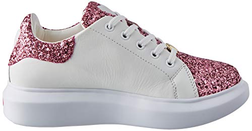 Love Moschino Ja15654g0bj6260a, Zapatillas de Gimnasia Mujer, Rosa, 37 EU