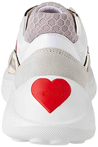 Love Moschino SS21, Zapatillas Mujer, Rosa, 38 EU