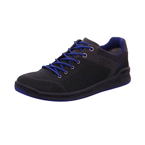 Lowa San Francisco GTX Lo - Zapatillas para hombre, azul marino y blanco, color azul, talla 44.5