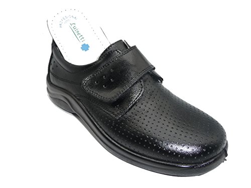 LUISETTI Berlin 0025 Zapato Sanitario Y HOSTELERIA Unisex-Adulto Negro 38