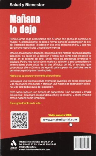 Mañana lo dejo (Salud Y Bienestar (amat))