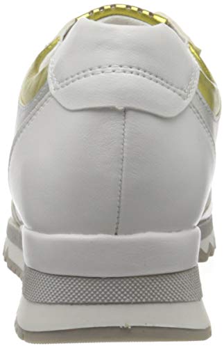 Marco Tozzi 2-2-23753-34, Zapatillas Mujer, Multicolor (White/Yell. M. 153), 38 EU