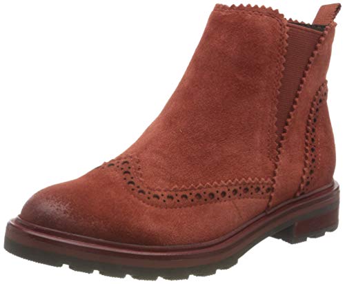 MARCO TOZZI 2-2-25444-35, Botas Estilo Chelsea Mujer, Brick, 40 EU