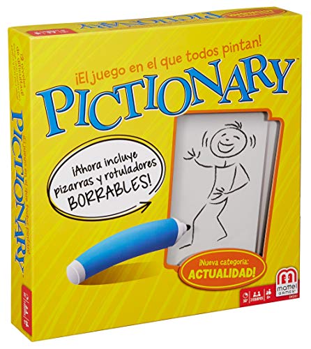 Mattel Games - Pictionary, Juegos de Mesa (Mattel DKD51)