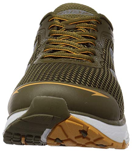 MBT Colorado X M Army Green/Orange, Zapatillas de Atletismo Hombre, Verde Militar/Naranja, 42.5 EU