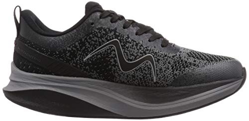 MBT HURACAN-3000 Lace UP W Black Castlerock, Zapatillas de Atletismo Mujer, Negro, 40 EU