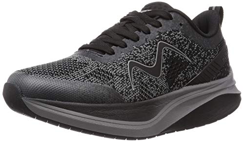 MBT HURACAN-3000 Lace UP W Black Castlerock, Zapatillas de Atletismo Mujer, Negro, 40 EU