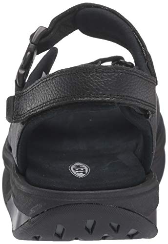 MBT Kisumu 3S M, Sandalias con Punta Abierta Hombre, Negro (Black 03), 46 EU