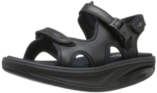 MBT Kisumu 3S W, Sandalias con Punta Abierta Mujer, Negro (Black 03), 37 EU