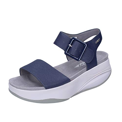 MBT Manni 2 W, Sandalias con Punta Abierta Mujer, Azul (Dk Navy 1103n), 40 EU