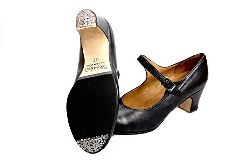 Menkes Zapato Flamenco Mujer Piel con Clavos Talla 38