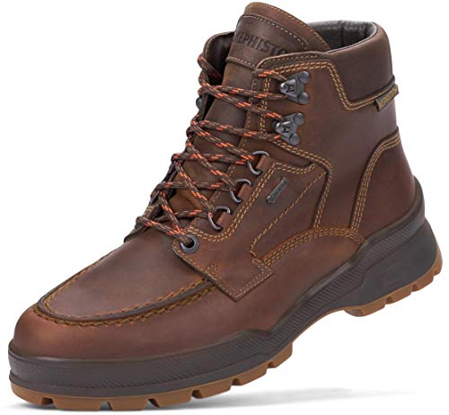 Mephisto Ivan Goretex Botas Hombre Tabaco Marrón Impermeable, color Marrón, talla 39 EU