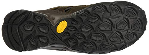 Merrell Choprock Leather Shandal, Zapatillas Impermeables para Mujer, Marrón (Brindle), 39 EU