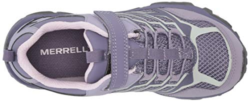 Merrell MOAB FST Low A/C WTRPF, Zapatillas para Caminar Niñas, Morado (Purple/Ash), 29 EU