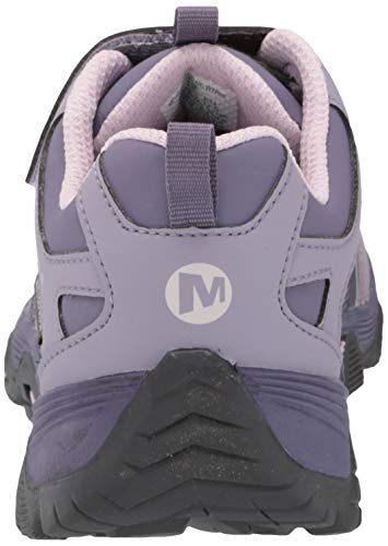 Merrell MOAB FST Low A/C WTRPF, Zapatillas para Caminar Niñas, Morado (Purple/Ash), 29 EU