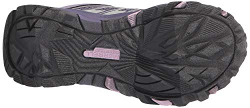 Merrell MOAB FST Low A/C WTRPF, Zapatillas para Caminar Niñas, Morado (Purple/Ash), 29 EU