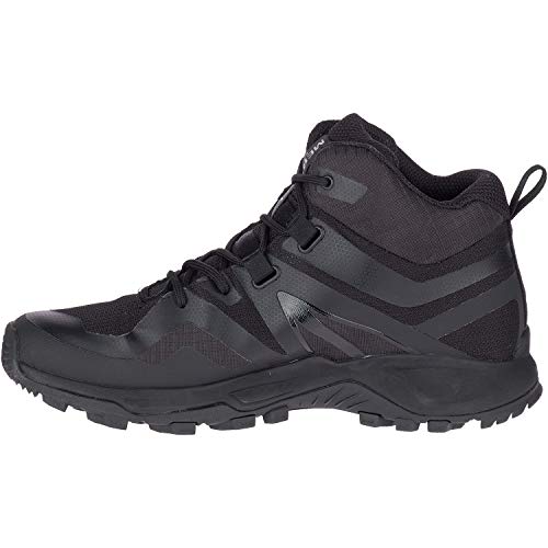 Merrell MQM Flex 2 Mid, Botas Hombre, Black, 43.5 EU