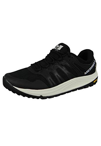 Merrell Nova GTX, Zapatillas de Running para Asfalto para Hombre, Negro (Black/Lime), 41 EU