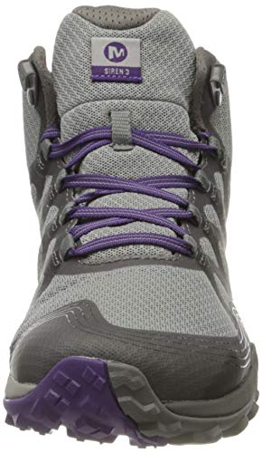 Merrell Siren 3 Mid Gore-Tex, Botas de Senderismo para Mujer, Gris (Charcoal), 37 EU