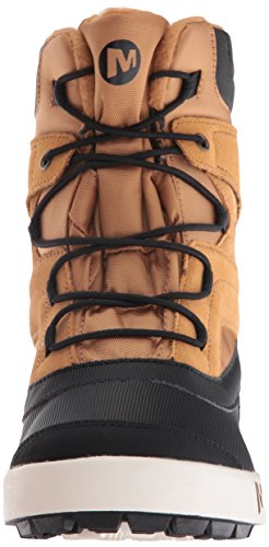 Merrell Snow Bank 2.0 WTRPF, Botas de Nieve Unisex Adulto, Dorado (Wheat/Black), 38 EU