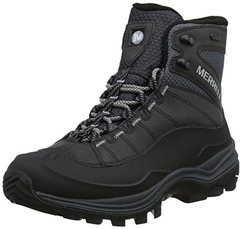 Merrell Thermo Chill Mid Shell WP, Botas de Nieve Hombre, Negro (Black), 42 EU