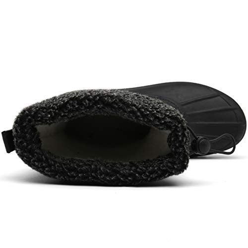 Mishansha Botas para Nieve Impermeables Mujer Botas Forradas de piel Après Ski Zapatos Calentar Botas Inviernos Protección Contra el Frío, Marrón 36