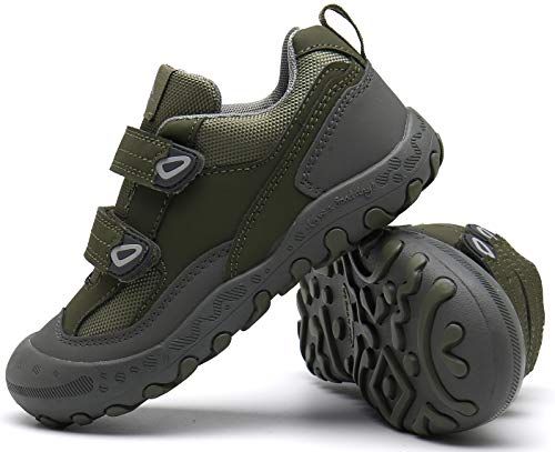 Mishansha Zapatillas Deportivas Ligeras Niños Casual Moda Zapatos de Gimnasia para Caminar Transpirable Cómoda Zapatillas de Corre Verde Gr.30