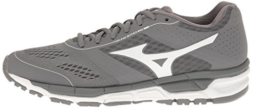 Mizuno Synchro MX Womens, Zapatillas de Softball. Mujer, Gris y Blanco, 36.5 EU