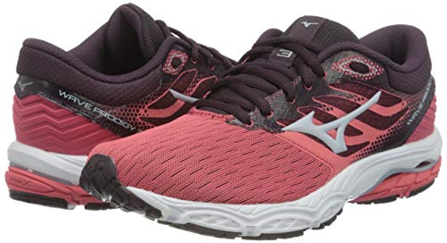 Mizuno Wave Prodigy 3, Zapatillas para Correr Mujer, Ccoral/Hielo Artic, 40 EU