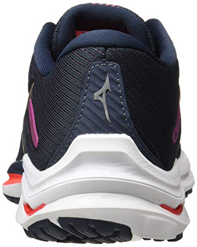 Mizuno Wave Rider 24, Zapatillas para Correr Mujer, Indiaink Pgold Ignitionr, 38 EU