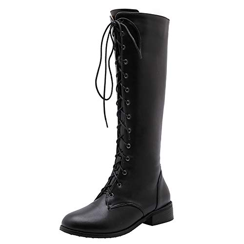 MO JOC - Botas de Invierno para Mujer, Color Negro, Talla 41 EU