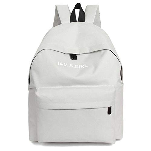 Mochila Impermeable Mochila de tela Oxford Junior Femenino Estudiantes de la Escuela Casual simple bolso de escuela Estudiante de secundaria Colegio Mochila solo hombro de doble uso Mochila pequeña