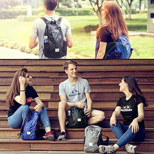 Mochila Plegable Mochila Compacta Ligera Resistente al Agua Para Viajes Colegio Deportes Aire Libre Nueva 2018 Macuto Empacable Impermeable Ultraligero de Diario para Hombres Mujeres Estudiantes 18L