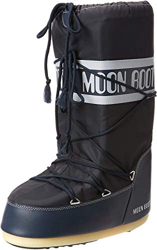 MOON BOOT Nylon, Botas de Nieve Unisex Adulto, Azul (Blue Jeans 64), 39/41 EU