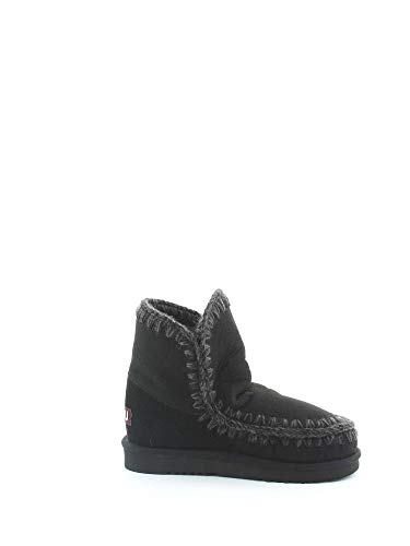 MOU Eskimol 18 botas bajas de gamuza para mujer., color Negro, talla 37 EU