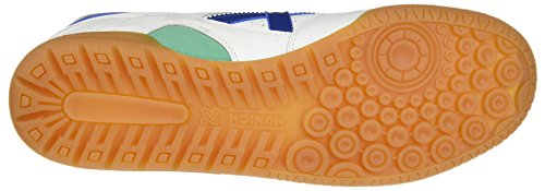 Munich Continental Blanco, Botas de fútbol Unisex Adulto, 45 EU