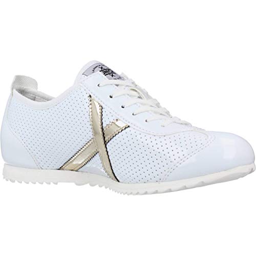 Munich Osaka 462 Blanco/Platino 8400462 Zapatillas para Mujer, 38