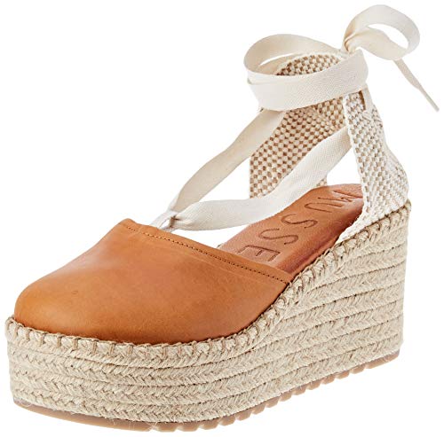 MUSSE & CLOUD Dalton, Sandalias con cuña Mujer, Cuero, 39 EU