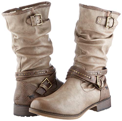 Mustang 1139-624-318, Botines para Mujer, Marrón (Taupe 318), 41 EU